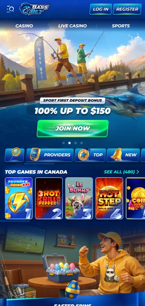 BassBet Casino en el navegador del celular, sin app nativa para iOS ni Android