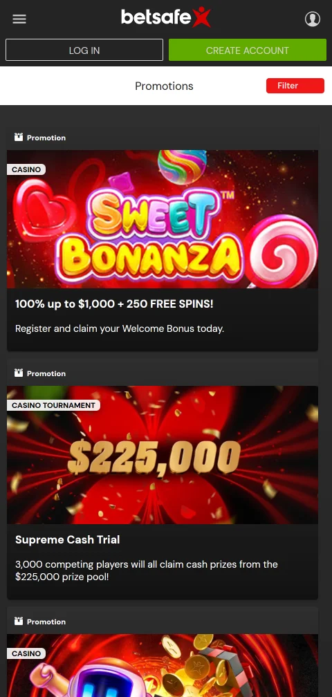 Licencia, cifrado y herramientas de juego responsable de Betsafe Casino