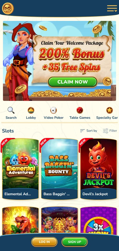 Depósitos en cripto y retiros de 14 a 20 días hábiles en Captain Jack Casino