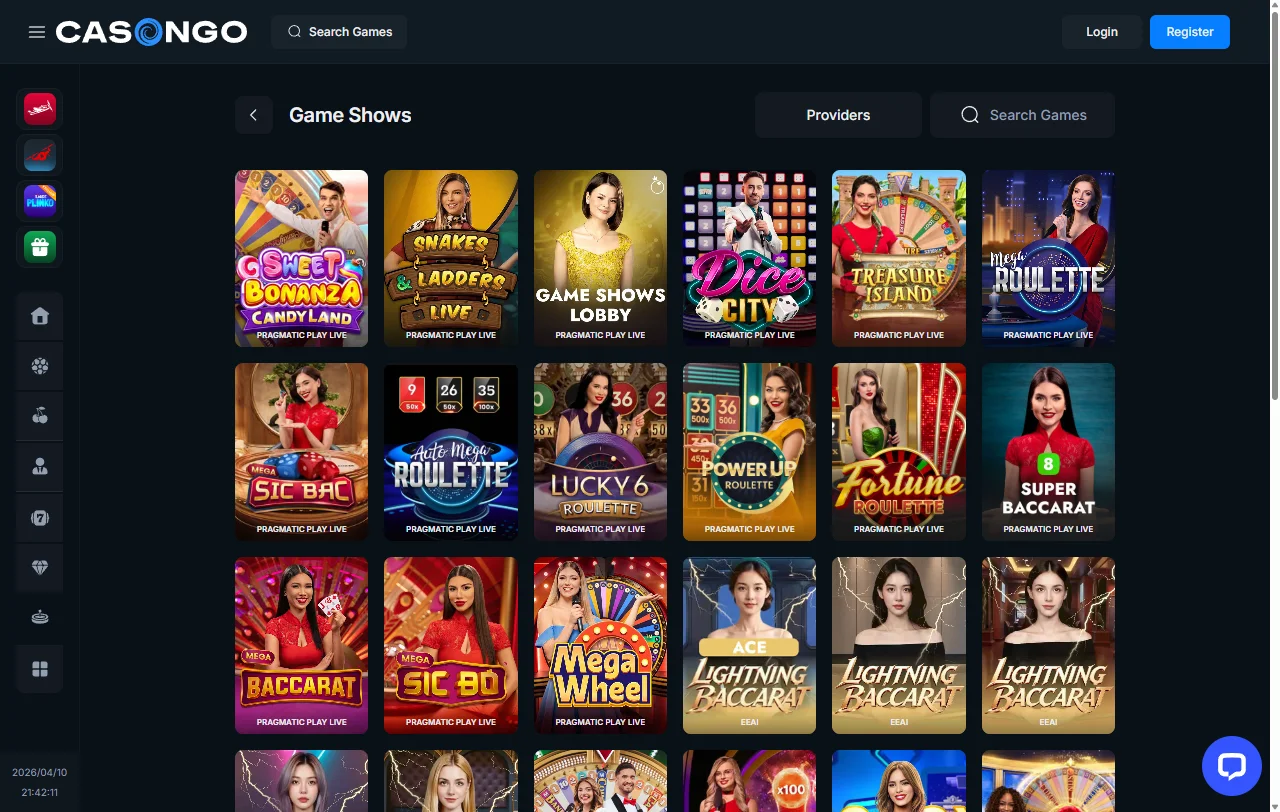 Bono de bienvenida de Casongo Casino del 200% hasta $250.000 CLP