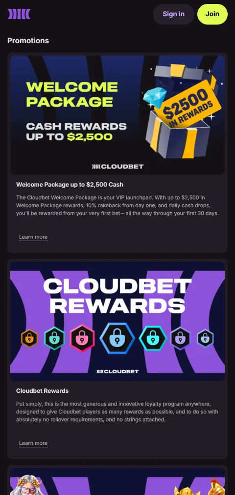 Opciones de seguridad de Cloudbet con verificación en dos pasos y KYC