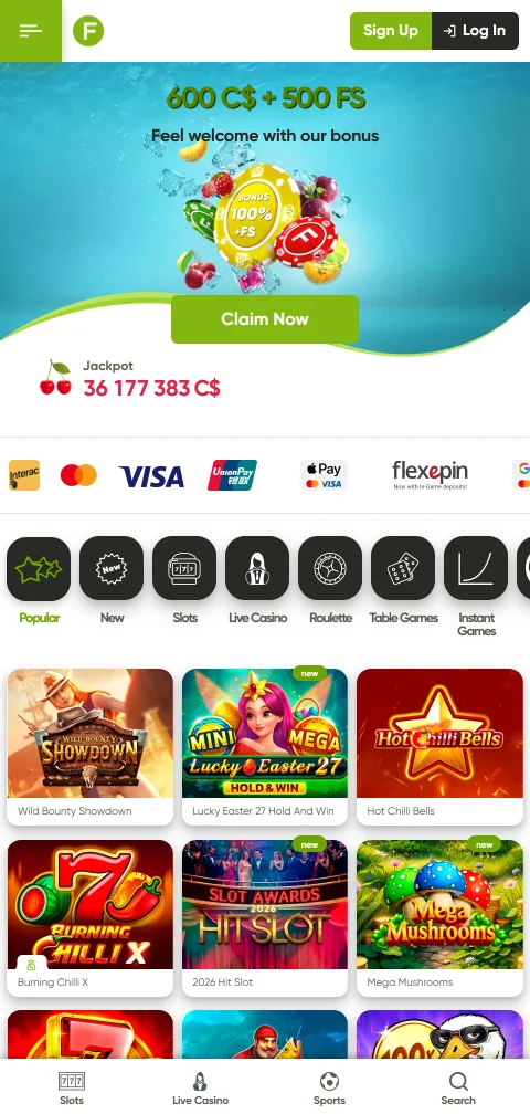 Licencia de Curazao y cifrado SSL de Fresh Casino en su versión móvil