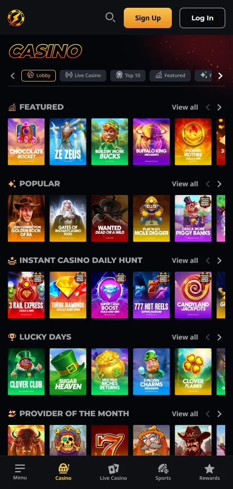 Licencia declarada de Curaçao y verificación KYC de cuentas en Instant Casino