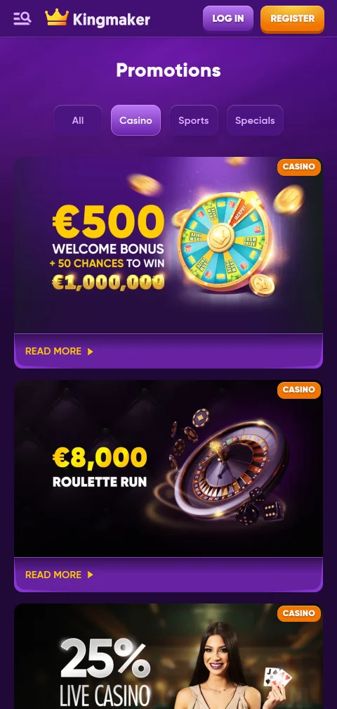 Cajero de Kingmaker Casino con WebPay, transferencia local y criptomonedas en pesos chilenos