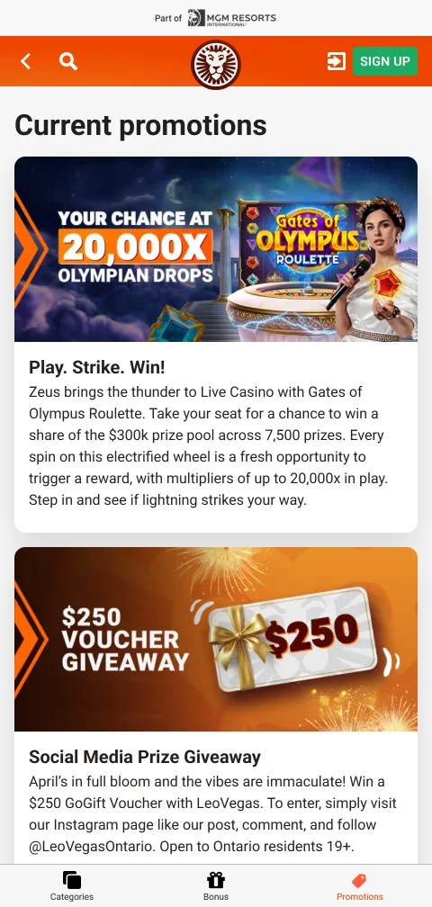 Caja de LeoVegas con WebPay Plus, AstroPay y Neteller usados por jugadores chilenos