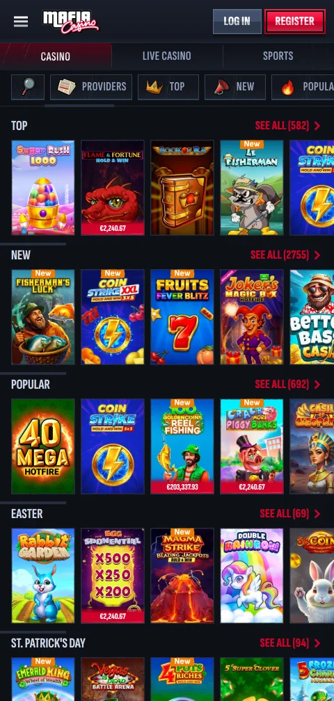 Pagos en Mafia Casino con Webpay, Mach, Khipu y criptomonedas desde Chile