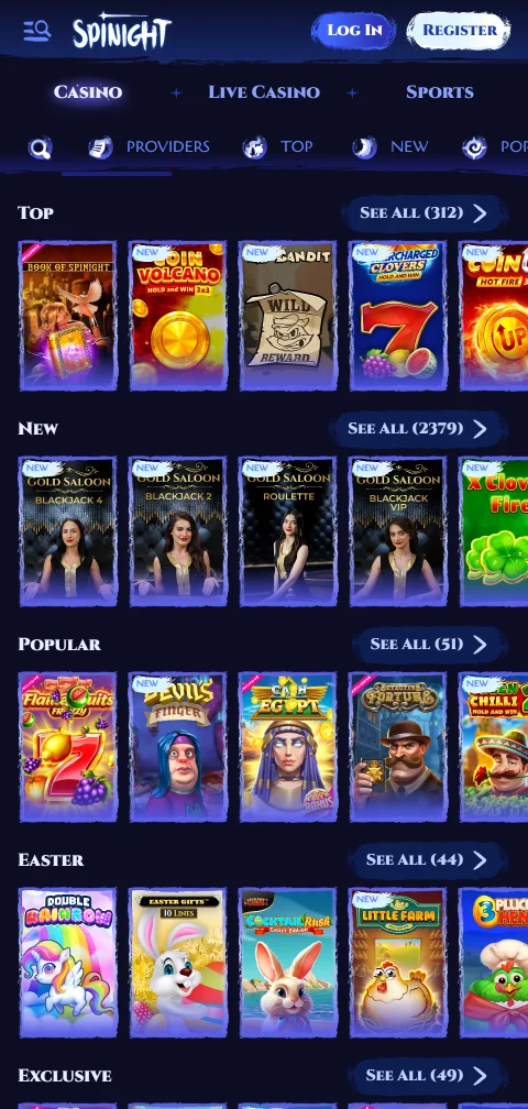 Cajero móvil de Spinight Casino con WebPay, billeteras electrónicas y criptomonedas para Chile