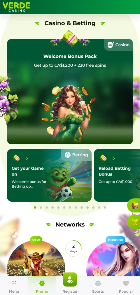 Cajero móvil de Verde Casino con pesos chilenos, tarjetas y criptomonedas